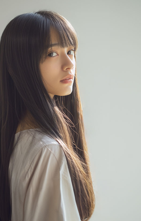 厄介なクセで毎日苦戦している方必見!ナチュラルなさらさらストレートに仕上がり☆髪の状態に合わせて髪質改善トリートメントでさらに柔らかく美しい髪に♪